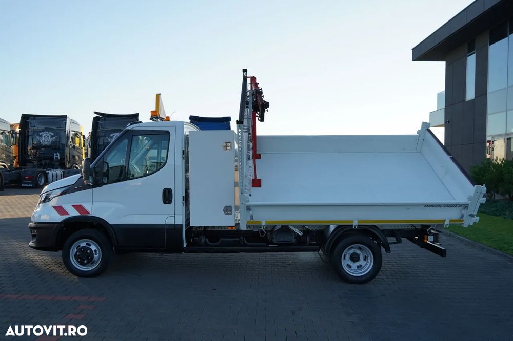 Iveco DAILY 35-160 / BASCĂLĂTOARE 3 PAGINI OȚEL / DUBLU / MANUALĂ / IMPORTATĂ / EURO 6 - 15