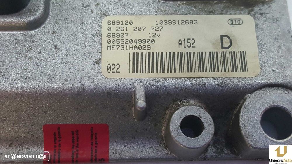 CENTRALINA DO MOTOR UCE ALFA ROMEO 147 (190) 1.6 TS 105 SPORT - 6