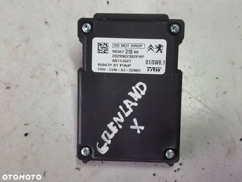 OPEL GRANDLAND X 17-21r KAMERA PRZEDNIA 9836731880 - 2