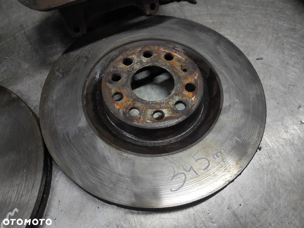 ZESTAW HAMULCY HAMULCOWY PRZÓD PRZEDNI BIG BRAKE SWAP TARCZE 345MM ZACISKI 982 AUDI A3 S3 8P TT RS VW GOLF 5 6 GTI R SKODA OCTAVIA 2 VRS SEAT LEON 2 ALTEA FR CUPRA KOMPLET WYSYŁKA !!!! - 3