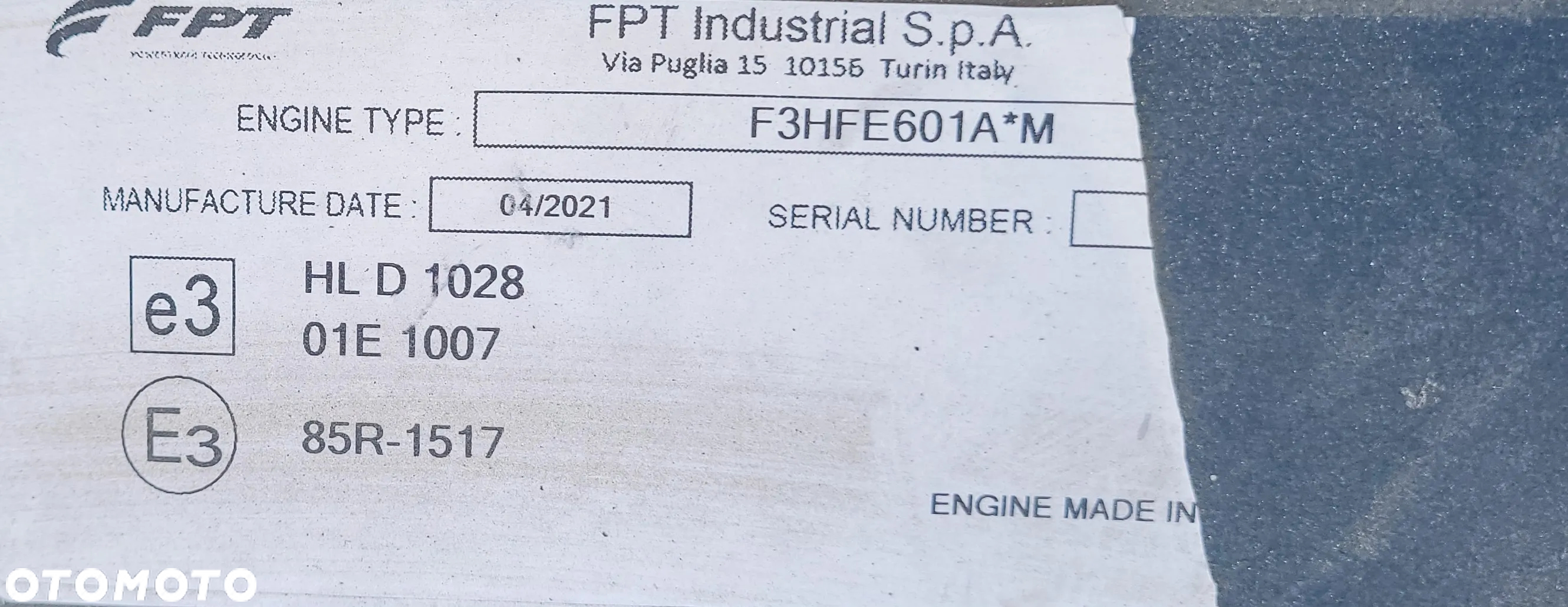 KOMPLETNY SILNIK IVECO S-WAY EURO 6 LNG 460KM 2021 NISKI PRZEBIEG - 6