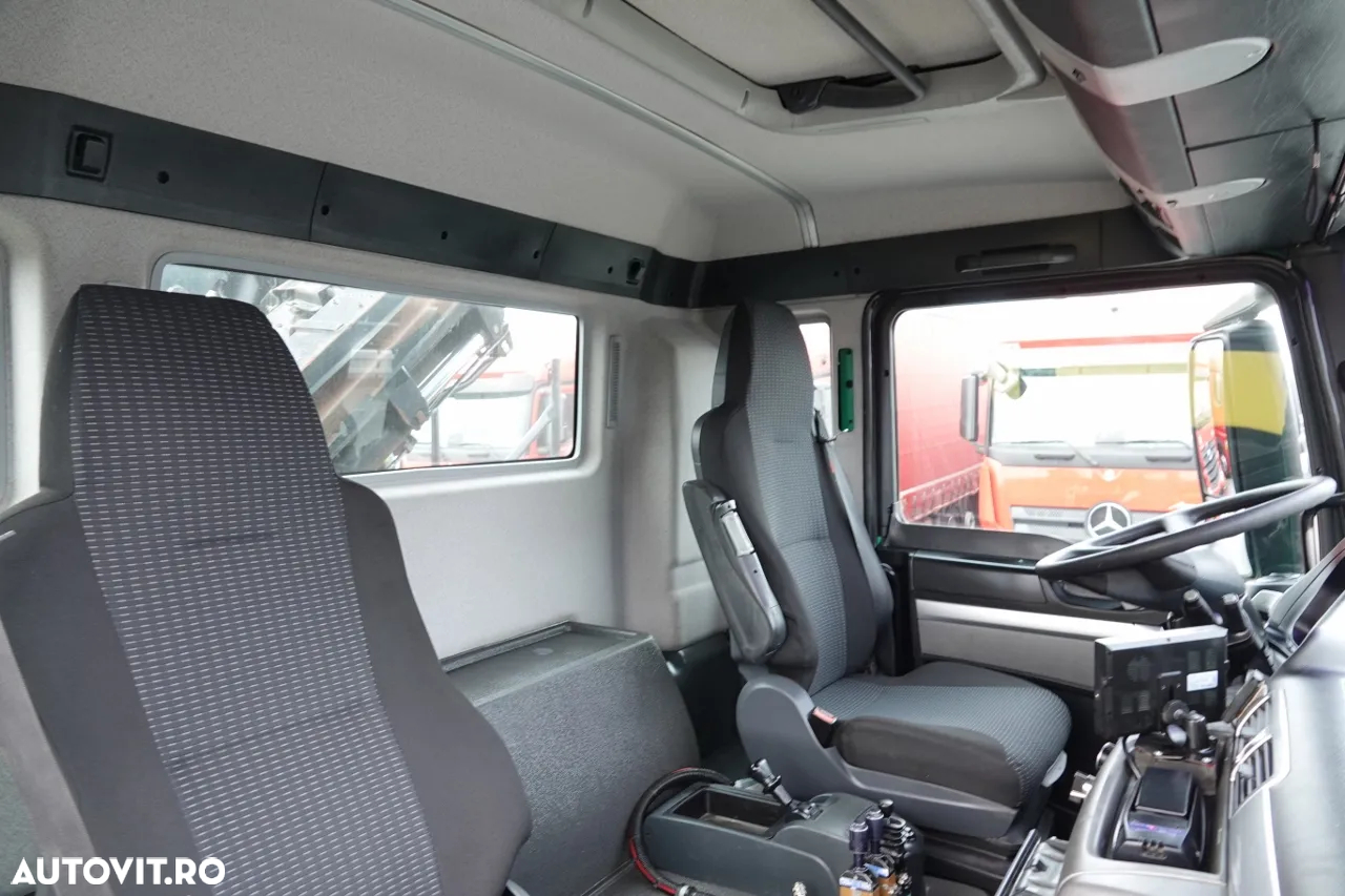 MAN TGS 26.400 / 6X4 / BASCULANTE + HDS PALFINGER PK 16502 / HYDROBURTA / BORDMATIC / IMPORTAT - 33
