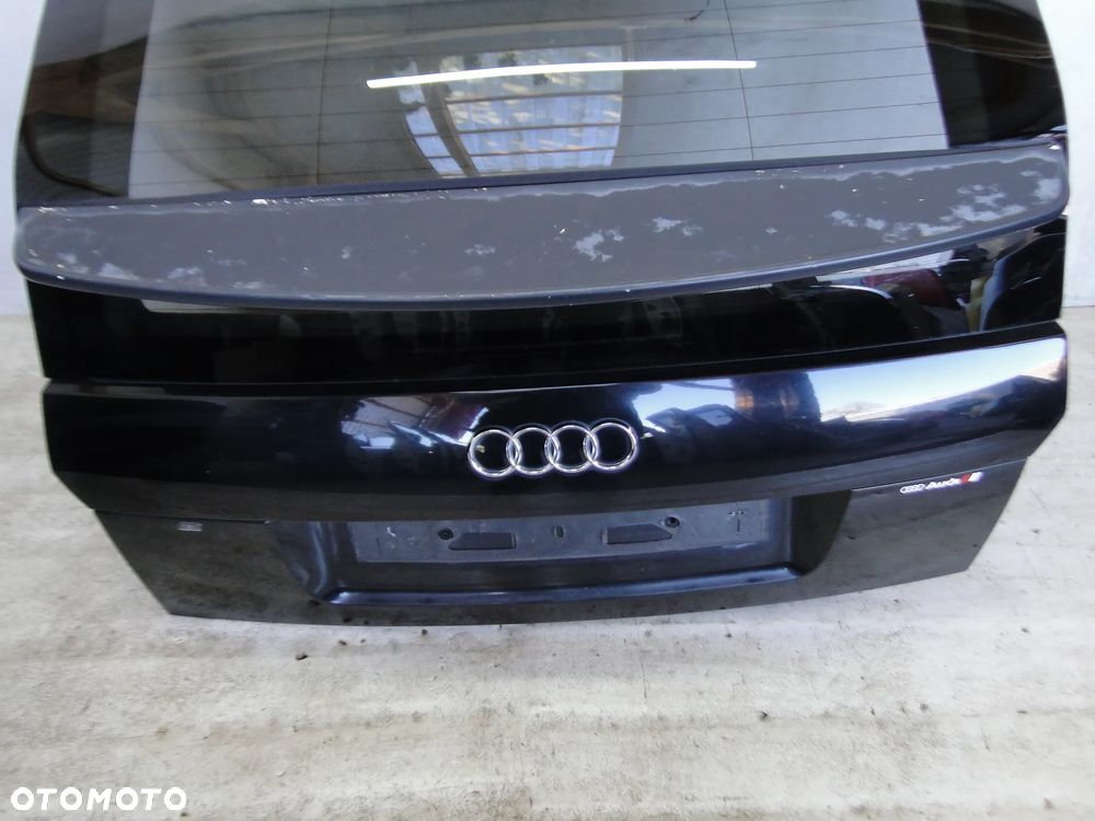 AUDI A2 KLAPA BAGAŻNIKA TYŁ TYLNA KOMPLETNA CZARNA EUROPA - 8