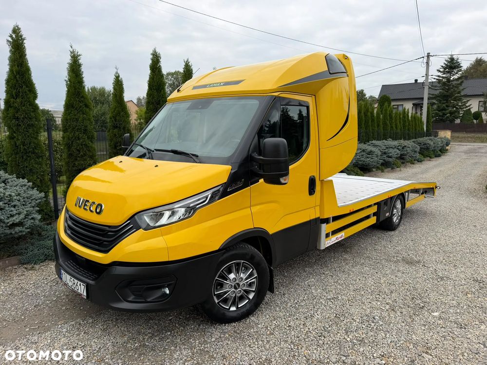 Iveco Daily 35S18 Salon Polska FULL LED Autolaweta Laweta Pomoc drogowa Bezwypadkowa - 1