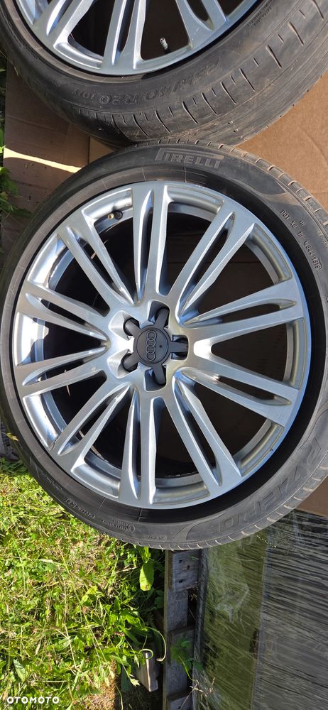 Felgi aluminiowe koła opony Audi A8 D3 5X112 20" - 2