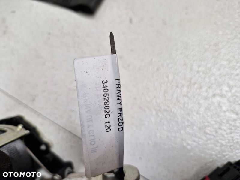 clio 3 iii pas bezpieczeństwa prawy przód przedni 34052802c 838198 34052533 - 5