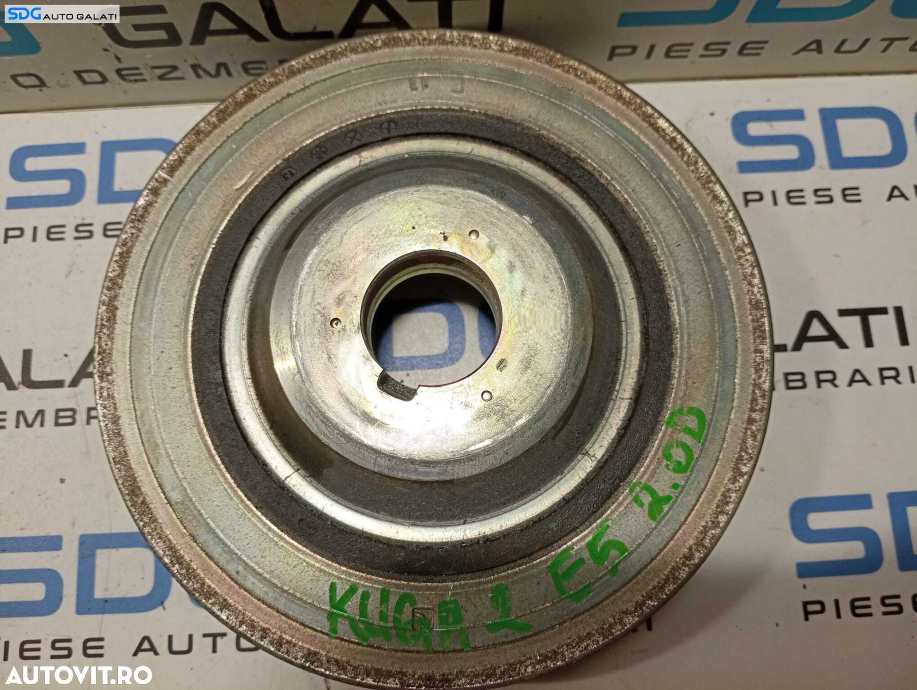 Fulie Curea Vibrochen Arbore Cotit Ford Focus 3 2.0 TDCI 2010 - 2015 Cod 9681640880 [M5687] - 2