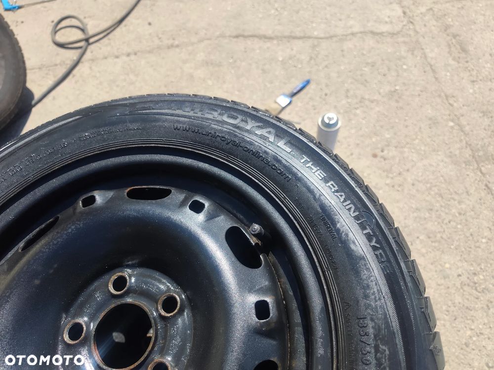 5x100 Felgi Stalowe Stal 14 Koła Zimowe Zima SKODA FABIA PRAKTIK ROOMSTER RAPID SEAT IBIZA CORDOBA TOLEDO IV 4 VW FOX POLO Legnica ALU-RAD 185/60 4mm - 6