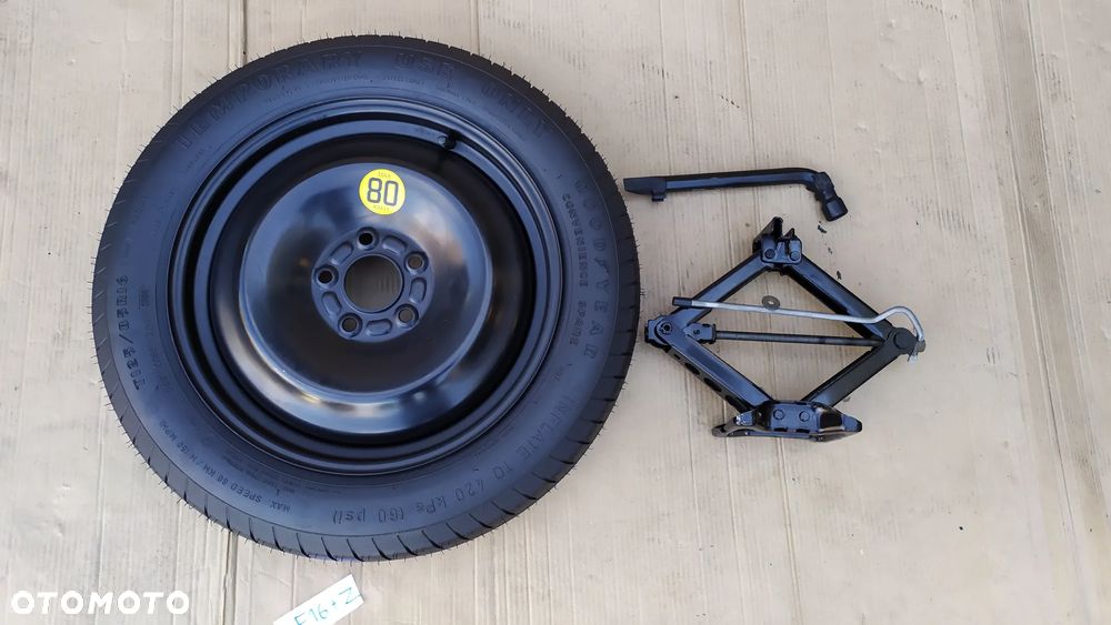 Koło dojazdowe R16  Ford Focus , Puma , Mondeo , C-max + zestaw szybka wysyłka - 3