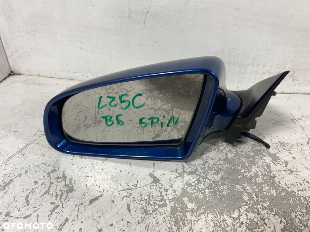 lusterko lewe audi a4 b6 lz5c 5 pin - 1