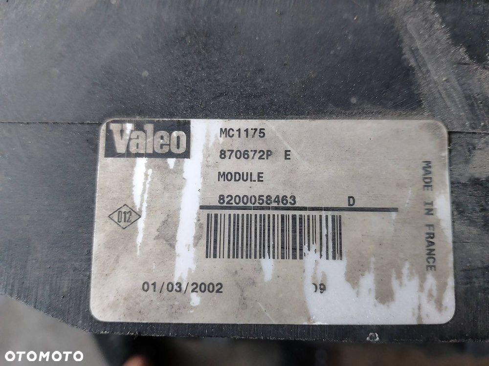 WENTYLATOR CHŁODNICY RENAULT MASTER II 8200058463 2.5 DCI - 2