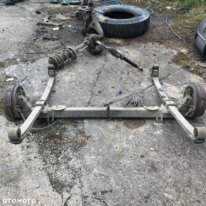 FORD TRANSIT MK6 ZAWIESZENIE TYLNE KOMPLETNE RESOR