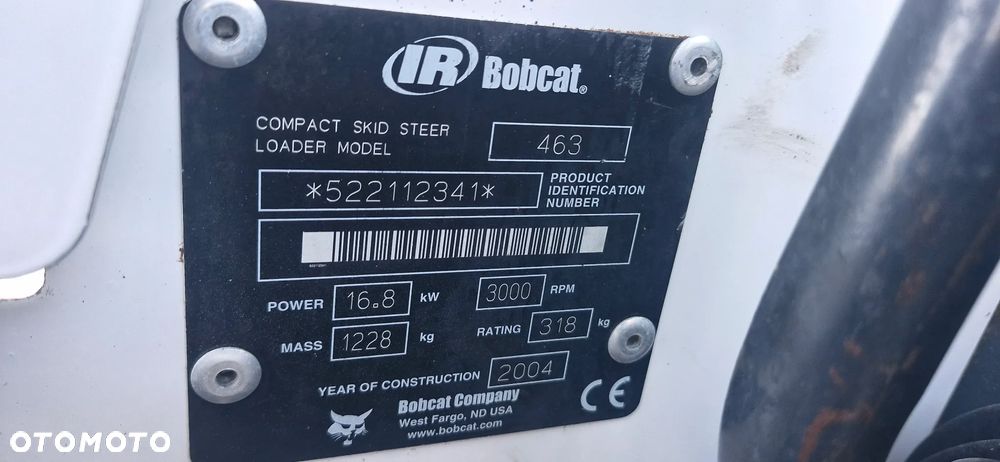 Bobcat 463/S70/1228kg/ Maszyna sprowadzona/ - 7