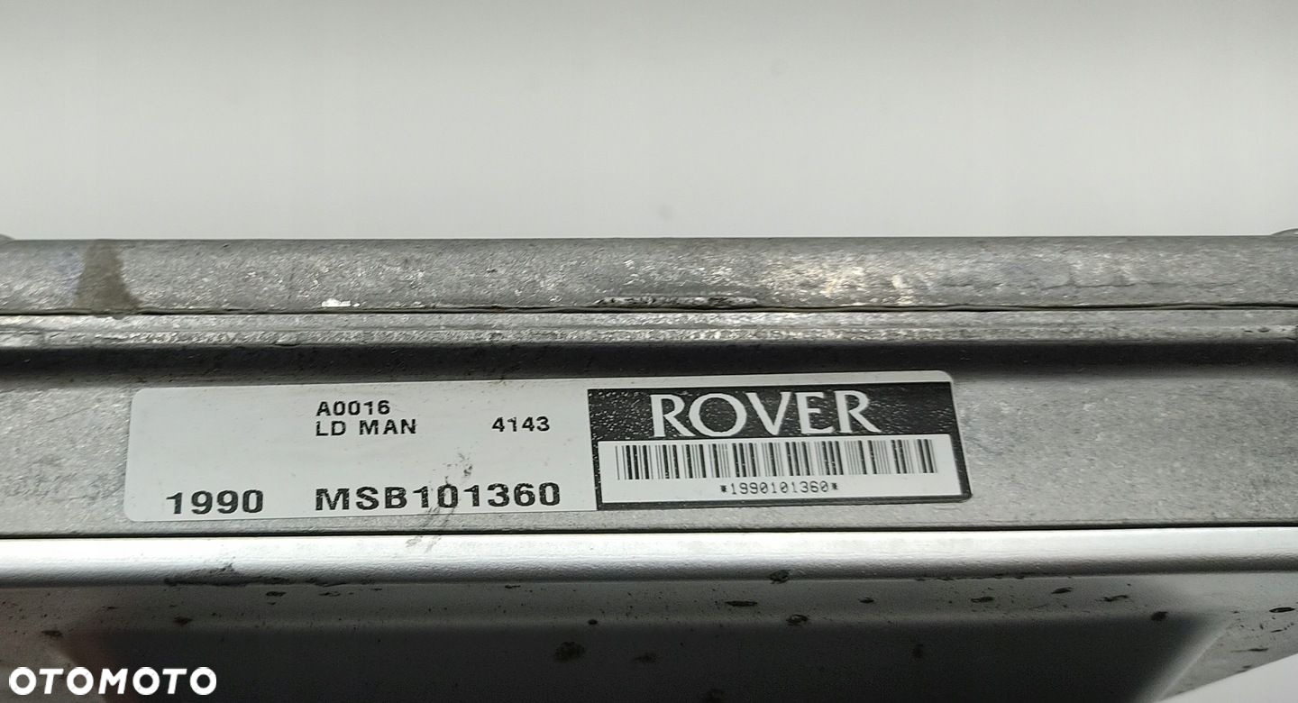 KOMPUTER STEROWNIK SILNIKA DEFENDER 2.5 TD TD5 MSB101360 1999-2006 - 5