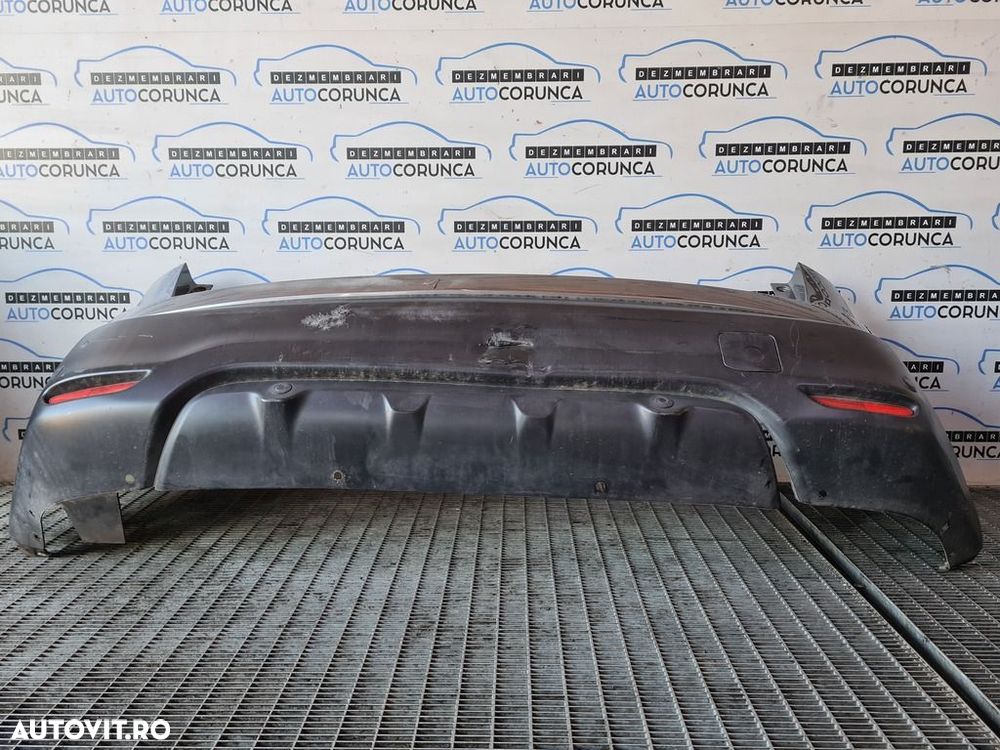 Bara spate Nissan Qashqai J11 2013 - 2017 SUV 4 Usi GRI (1023) LOVITA ȘI ZGÂRIATA CRĂPATĂ - 2