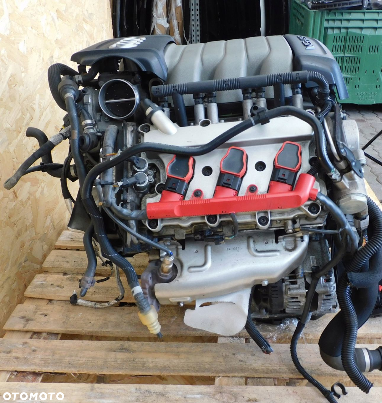 KOMPLETNY BENZYNOWY SILNIK AUDI A6 C7 A7 2.8 FSI CHV IDEALNY KOMPUTER - 10