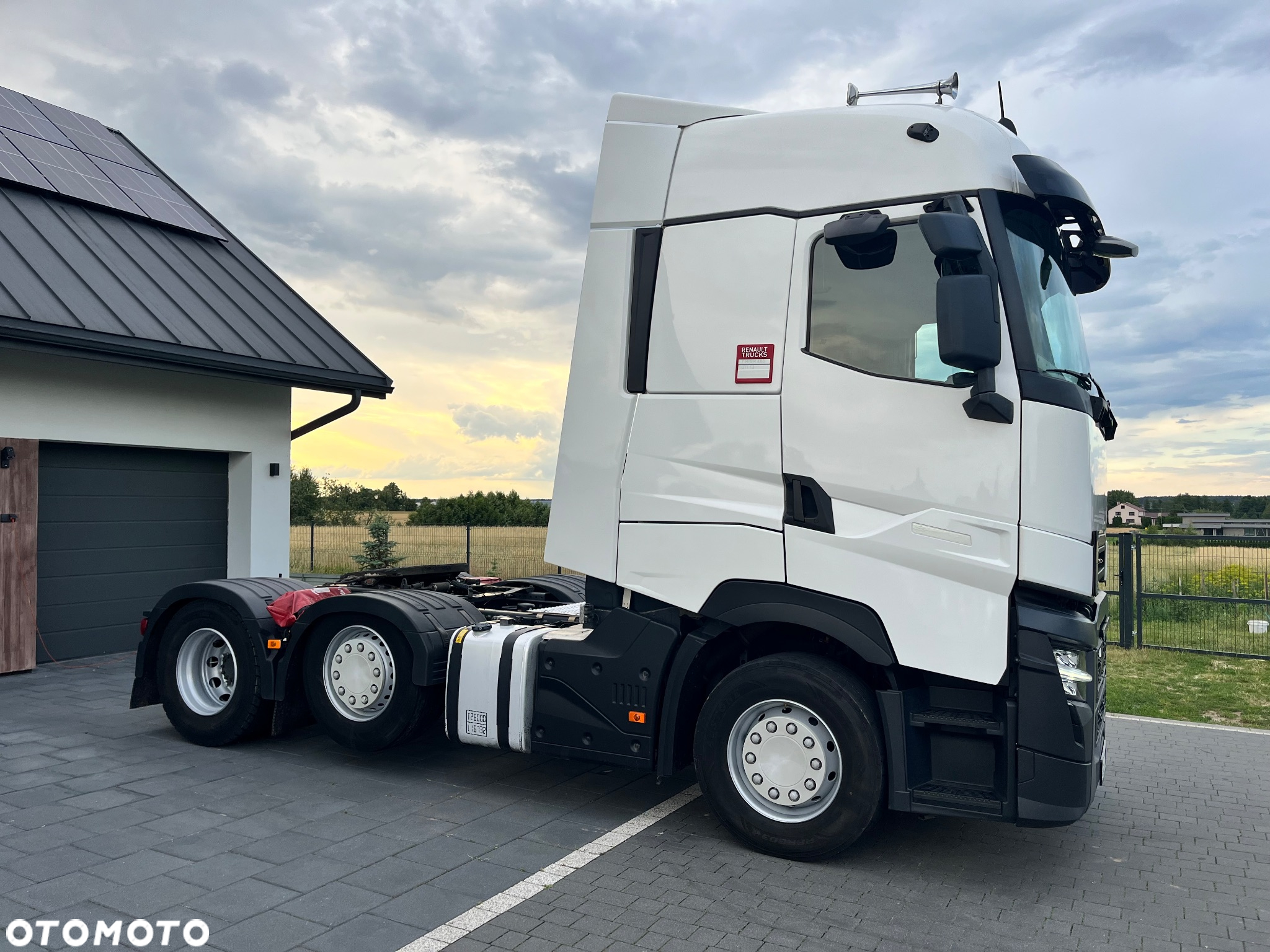 Renault T 480 HIGH DTI 13 / 6x2 / Pusher / DMC 60 ton / Full LED / Nowe Opony / Siodło regulowane / Masa własna 9268 kg / Super stan - 8