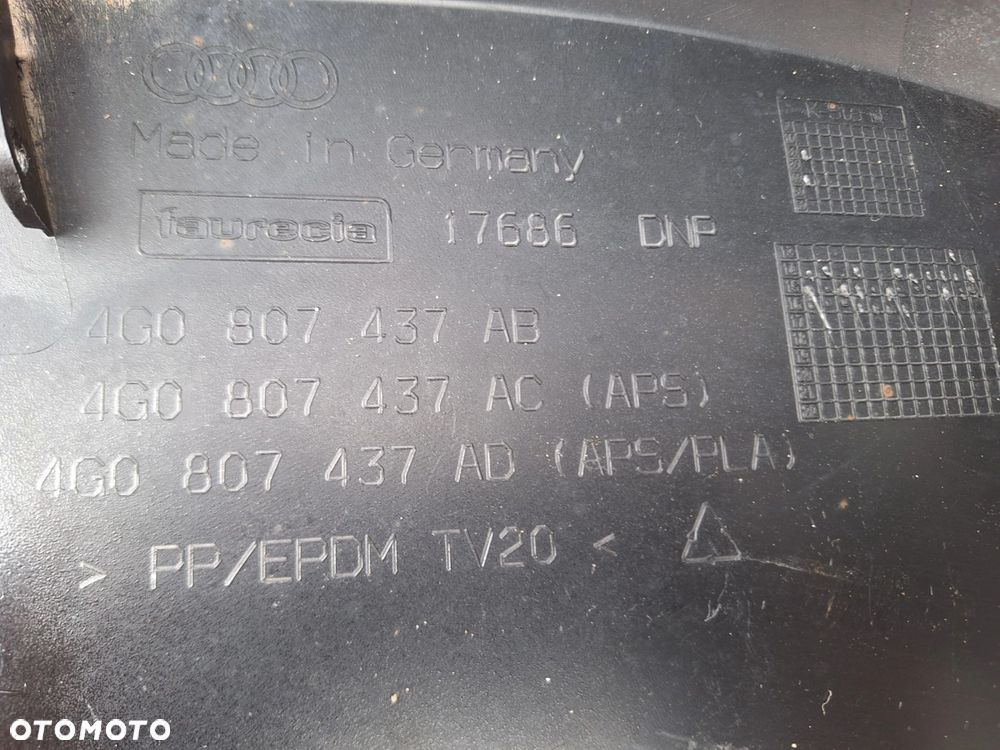 AUDI A6 C7 LIFT S-LINE 14-18 4G0 ZDERZAK PRZÓD PRZEDNI 4G0807437AB AB/AC/AD WYSYŁKA 24H - 14