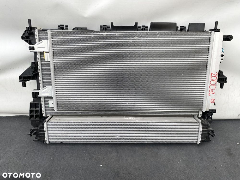 DUCATO 2.3JTD E5 14- ZESTAW CHŁODNIC KLIMATYZACJI WODY INTERCOOLER NOWE - 1