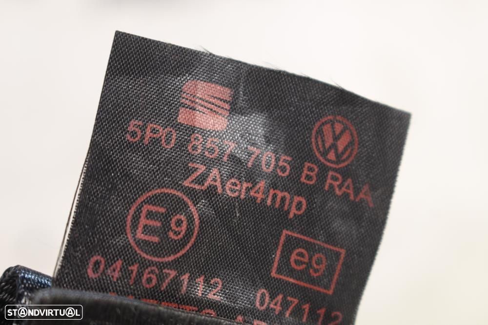 Cinto Frontal Esquerdo Seat Altea Xl (5P5, 5P8)  5P0857705b / Esquerdo - 8