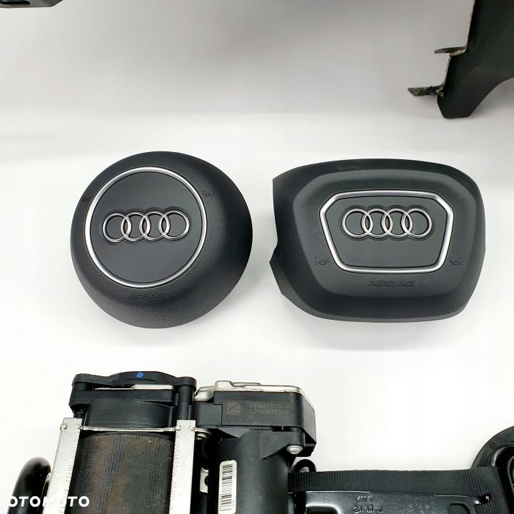 AUDI A4 B9 8W0 DESKA ROZDZIELCZA KONSOLA KOKPIT PULPIT PODUSZKI AIRBAG AIR BAG PASY KIT SET - 5