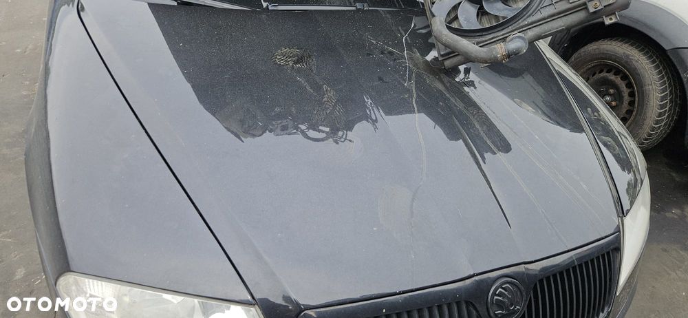 SKODA OCTAVIA II  04-08 1.9 TDI BXE - ZDERZAK PRZÓD PRZEDNI CZARNY - 3