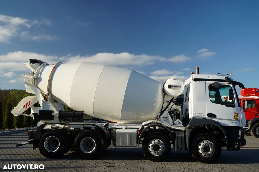 Mercedes-Benz AROCS 3240 / 9M3 BETONIERĂ / 8x4 / BETONIERĂ / AUTOMATĂ / CAMERĂ / JANTE DIN ALIAJ - 6