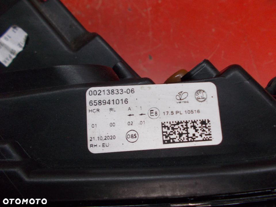 SKODA KAMIQ LAMPA PRAWA PRZÓD PRZEDNIA LED 658941016 - 3