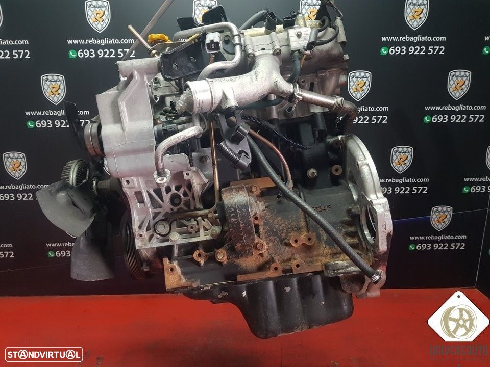 MOTOR COMPLETO JEEP CHEROKEE 2004 - 6