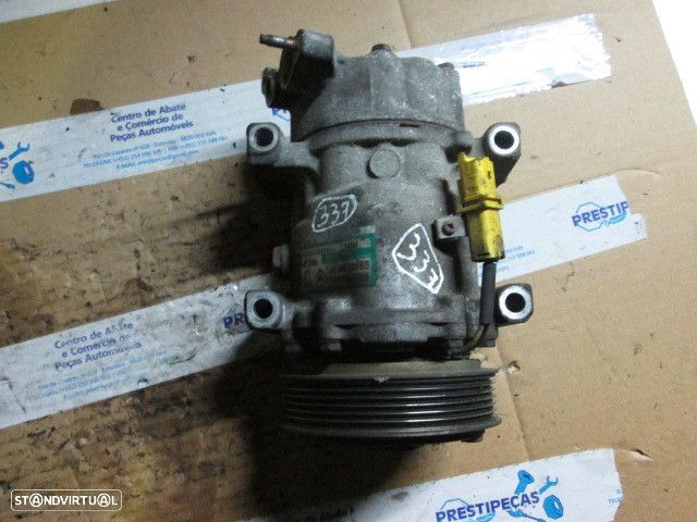 Compressor AC 9646273380 CITROEN C3 2004 1.4HDI 70CV 0P CITROEN C3 2002 1.4HDI 0P CITROEN C2 2003 1.4HDI 70CV 3P CINZA DIESEL SANDEN - 2