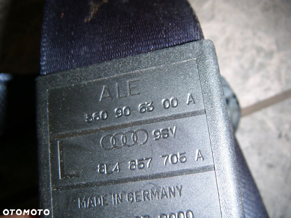 audi a3 8l 5drzwi lift pas- napinacz pasa lewy przód 8l4857705a - 2
