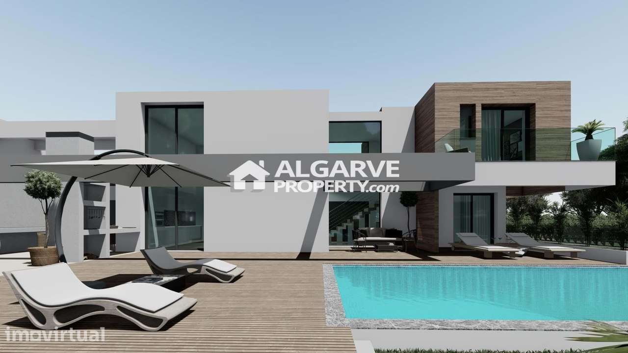 Moradia V4 estilo contemporâneo em fase final construção em Vilamoura, - Grande imagem: 3/51