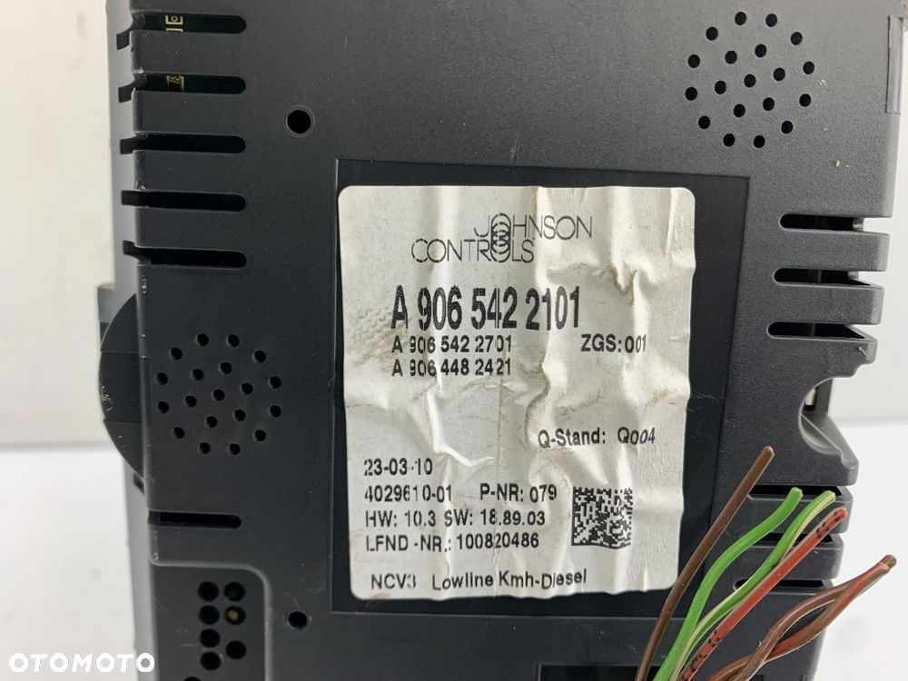 licznik zegary europa mercedes sprinter w906 2.2 cdi A9065422101 - 6