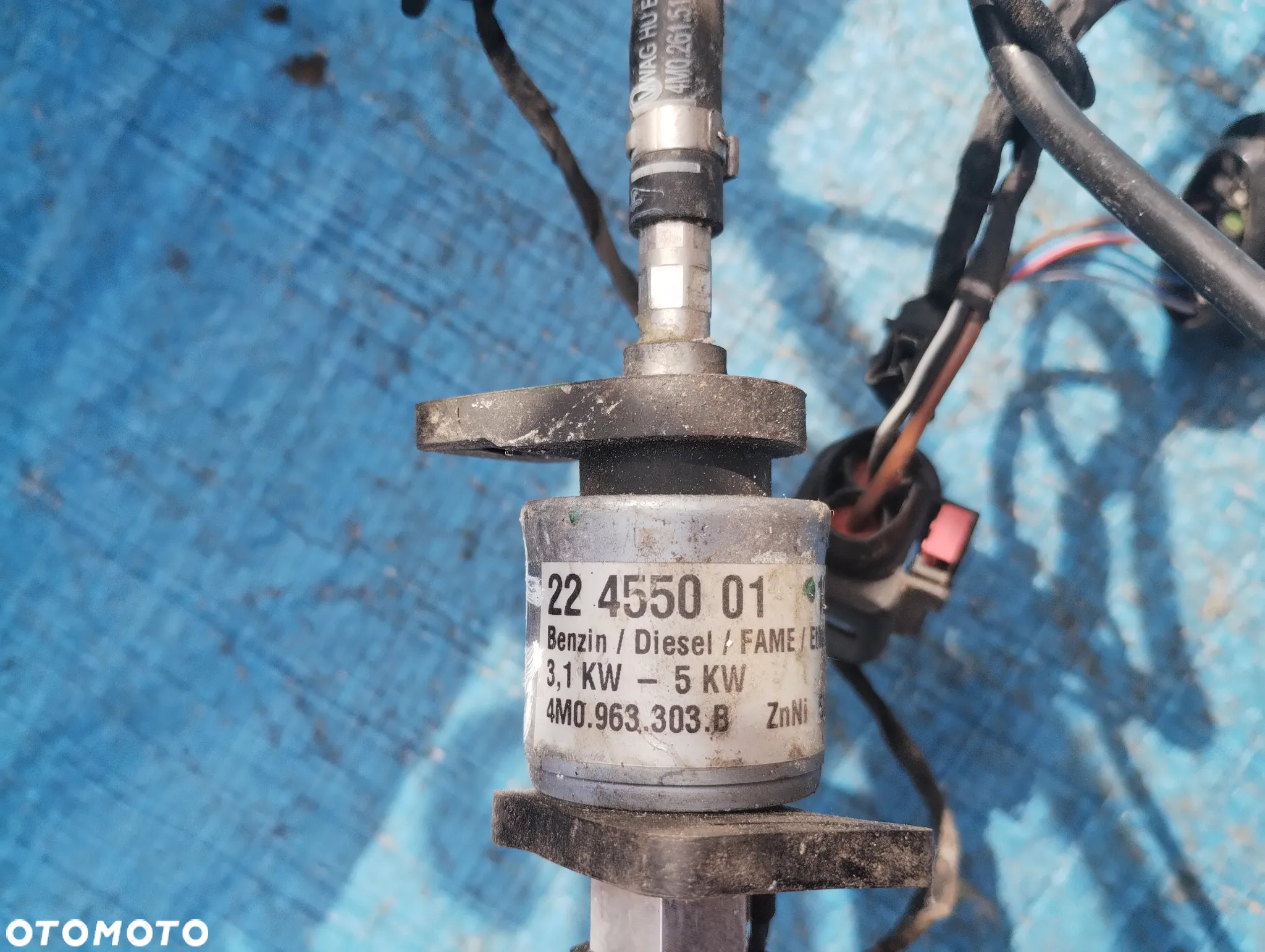 Audi Q7 4M Pompka Webasto Paliwa  22455001 4M0963303B - 3