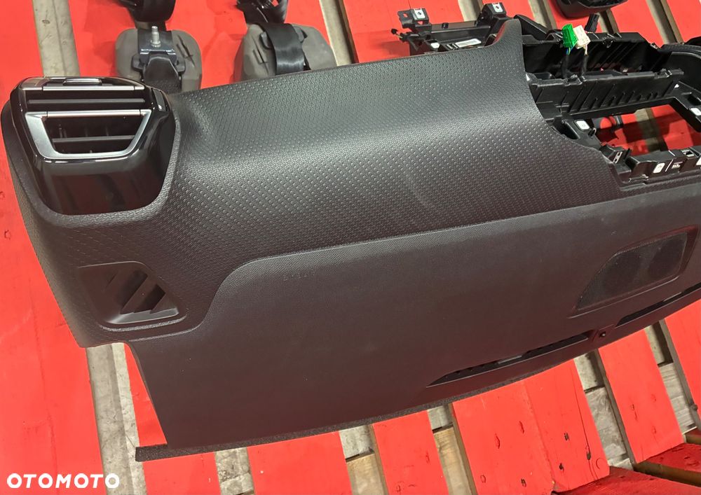 DESKA ROZDZIELCZA konsola kokpit pulpit poduszki airbag pasy KOMPLET ORYGINALNY Citroen C4 III Spacetourer - 6