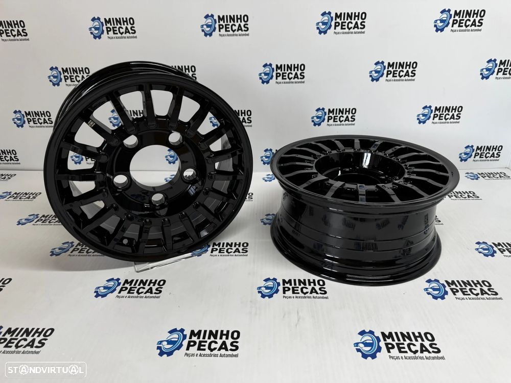 Jantes Look BRAID Win Race em 16 Preto Brilho (5X165.1) - 4