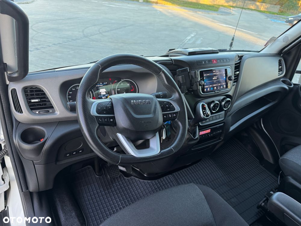 Iveco Daily 2023r Hi-Matic‼️70C18H‼️3.0 // Winda Dhollandia 1000KG // Plandeka 16 Palet 2x Firanka + Dach zsuwany ‼️Wysokość rampowa Full LED Tempomat Aktywny ACC Salon Polska 6.43mx2.45mx2.70m DMC7200KG Faktura Vat 23% - 22