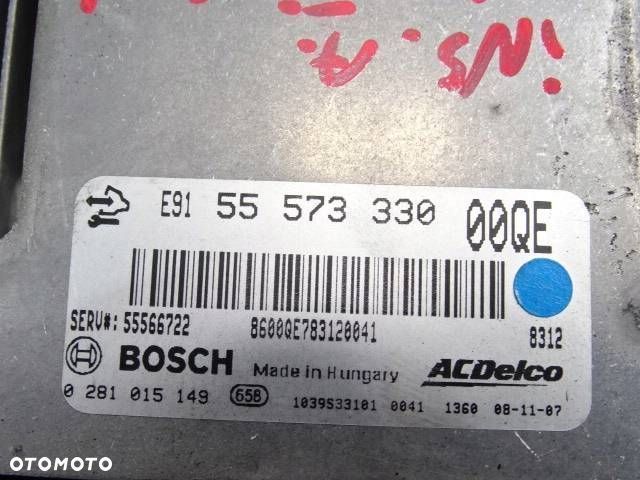 sterownik silnika opel insignia a 2.0 cdti 55573330 - 4