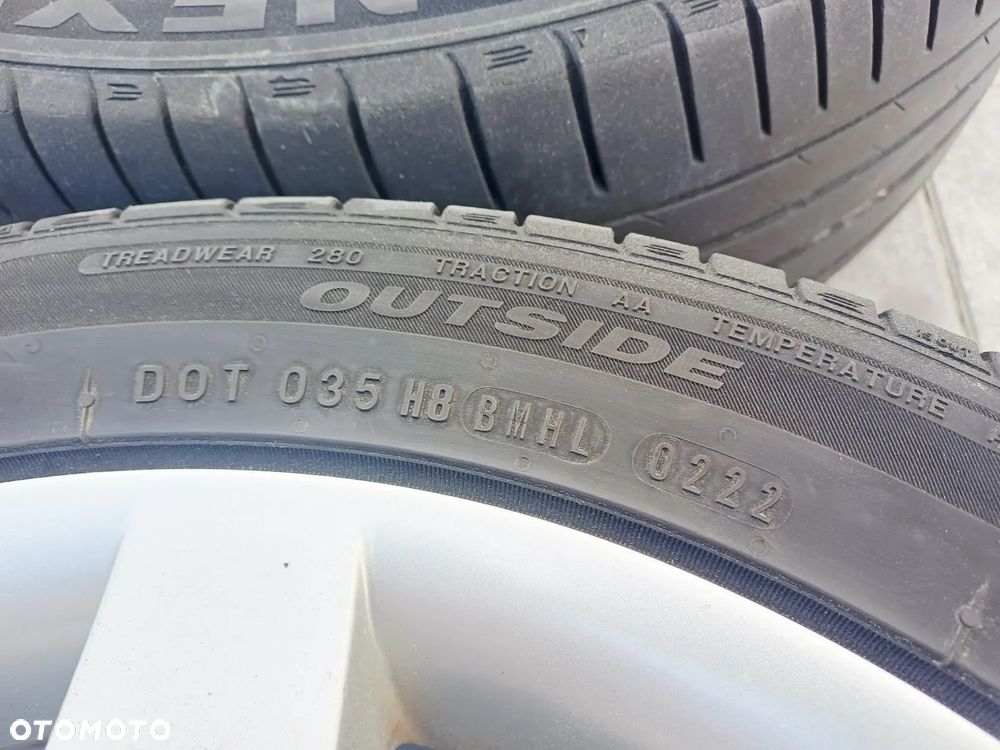 FELIGI Z OPONAMI ALUMINIOWE SEAT LEON II R17 5X112 ET54 57,1 mm OPONY 225/45 R17 LATO NR6 - 7