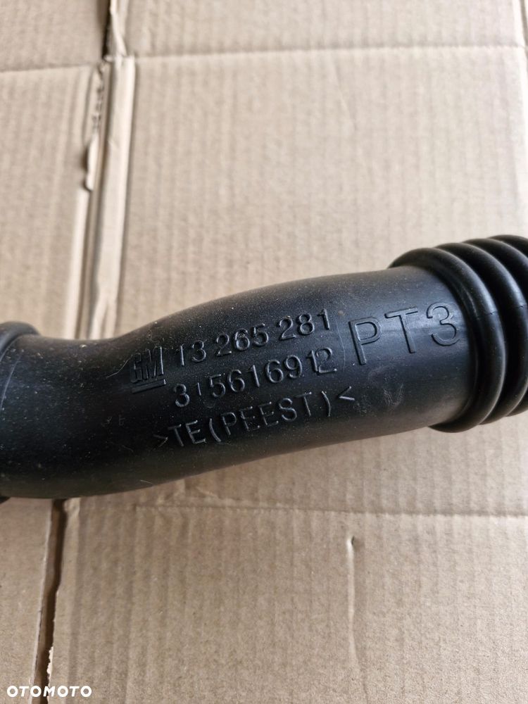 Rura przewód intercoolera Opel Astra J IV 1.7 13265281 PT3 - 2