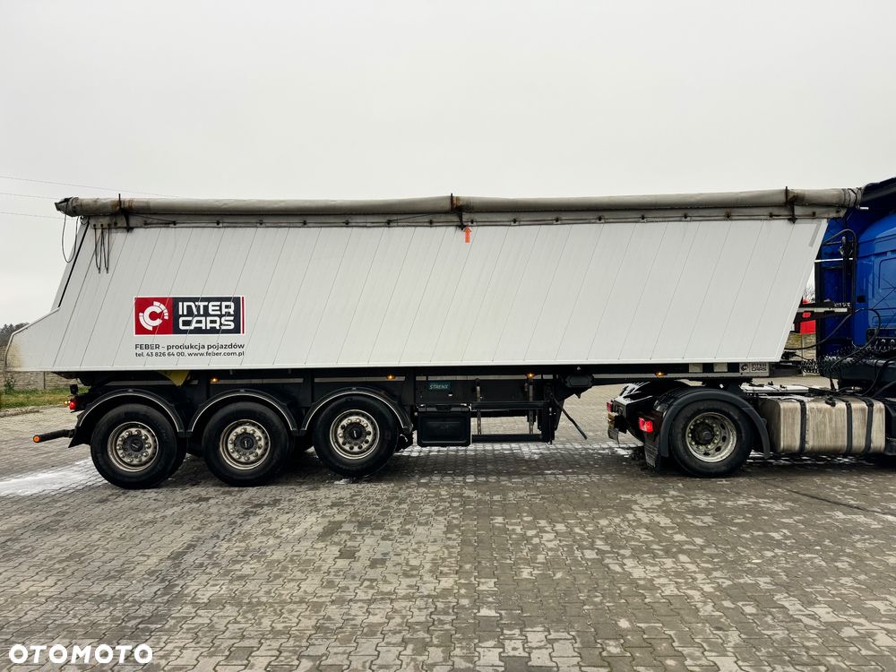 Feber Inter Cars 40m3 klapa z szybrem, lejek do asfaltu ,osie  jost tarcze - 1