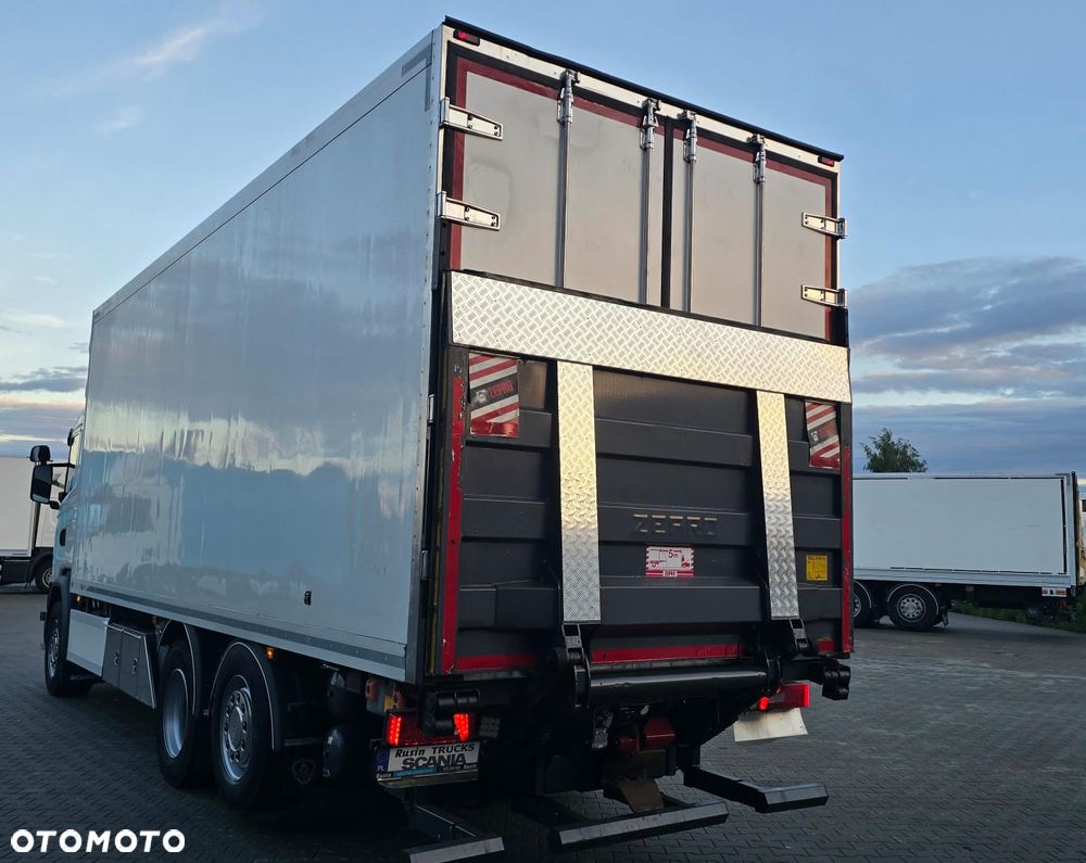 Scania G490 6x2 18 palet chłodnia diesel kurierka odwierty piękny stan świeży import! - 21