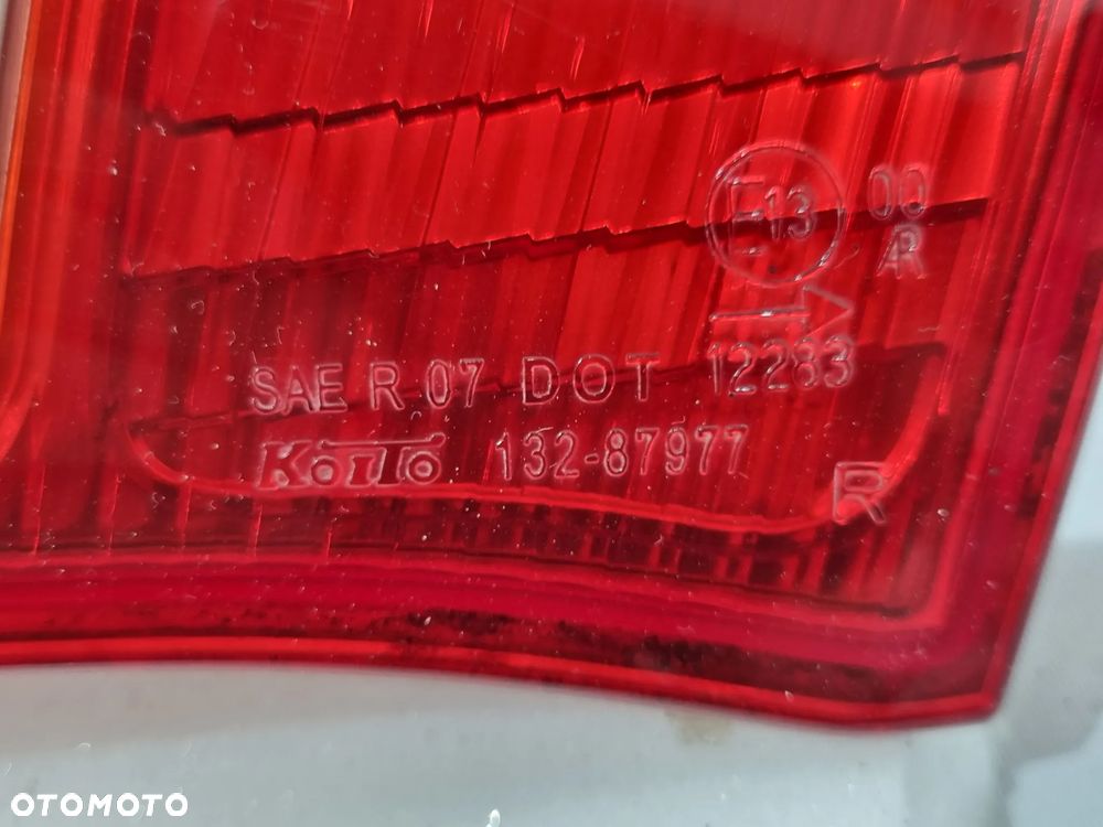 MITSUBISHI LANCER VIII X HB LAMPA TYŁ LEWA PRAWA 132-87977 EUROPA - 5