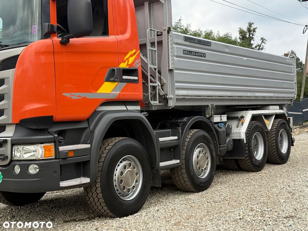 Scania * Kiper * Wywrotka *  Scania R490 * 8X4 * Bordmatic * Jak Nowy * Stan Perfekcyjny * Sprowadzony - 5