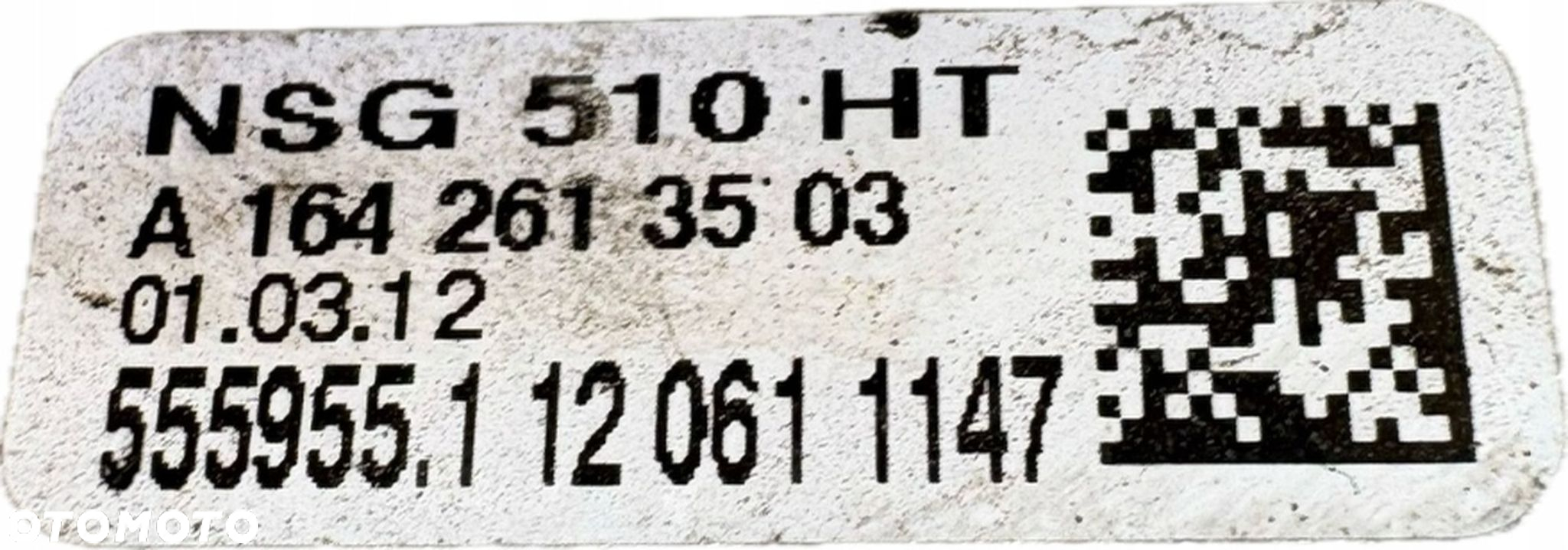 SKRZYNIA BIEGÓW MERCEDES W204 2.2 CDI A1642600500 711670 - 5
