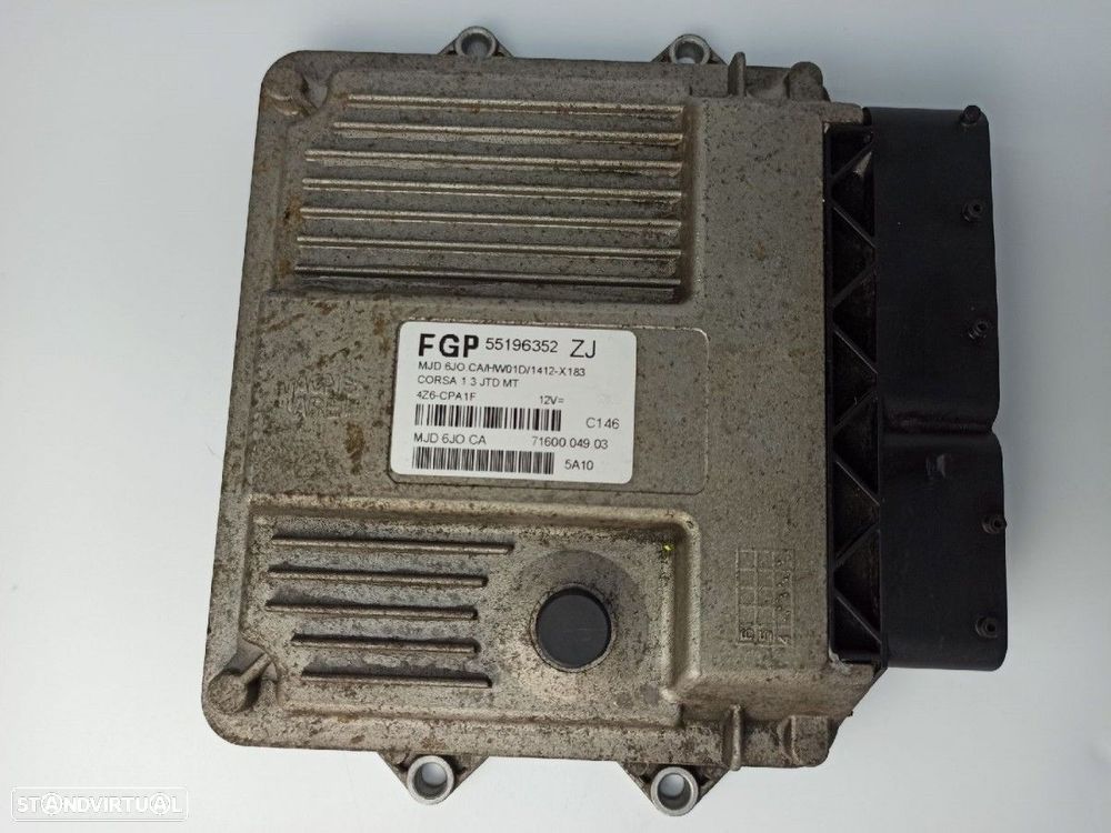 CENTRALINA DO MOTOR UCE OPEL CORSA C COSMO - 1