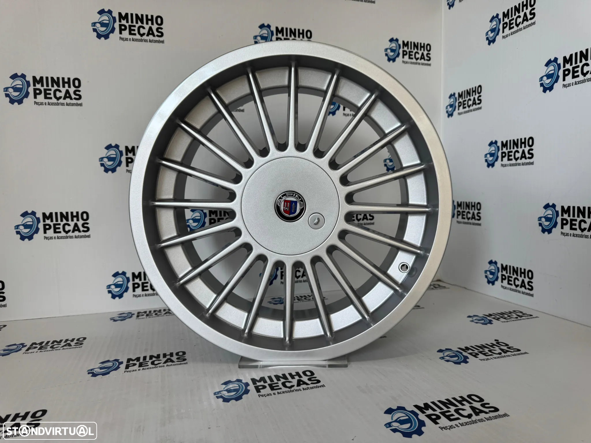 Jantes Look BMW Alpina em 18 (5x112/5x120) Silver - 8