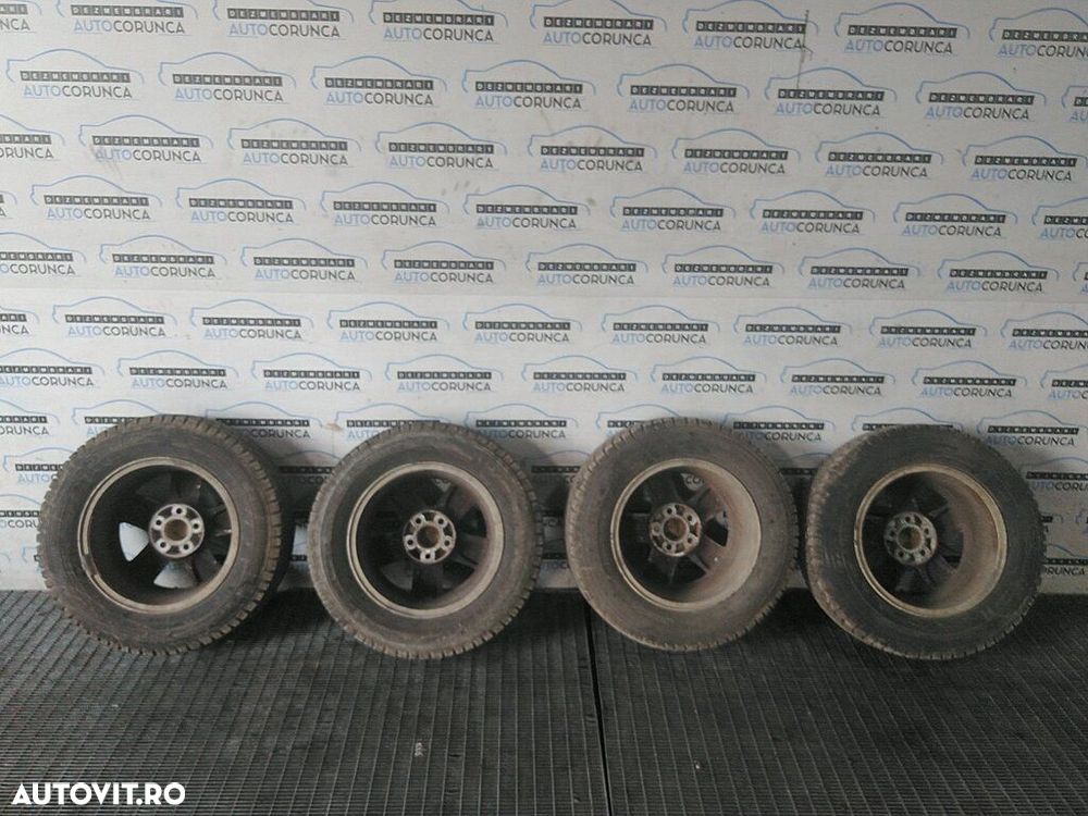 Jante aliaj Peugeot 4007 2007 - 2012 (1281) R16 Cu anvelope. 215/65 R16 et38. 5*114.3 - 6