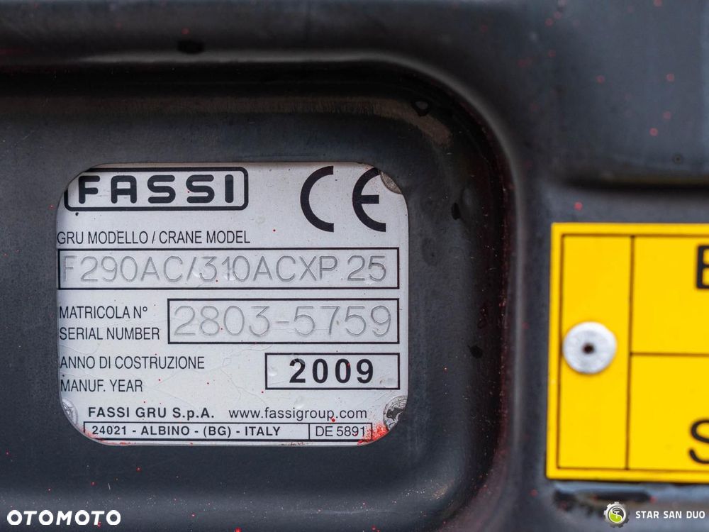MAN TGS 26.440 6x4 FASSI F310CXP HDS Żuraw Siodło - 24