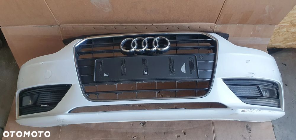 Zderzak przód przedni Audi A4 B8 Lift LY9C - 7